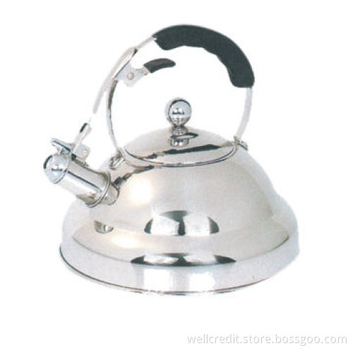 2014 hot selling Stainless Steel Whistling Kettle with single or capsule bottom